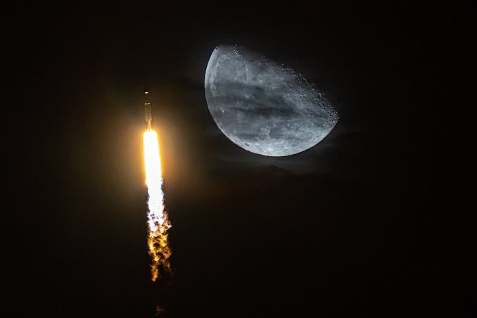 Falcon Heavy flies its first mission for U.S. spy satellite agency – Spaceflight Now