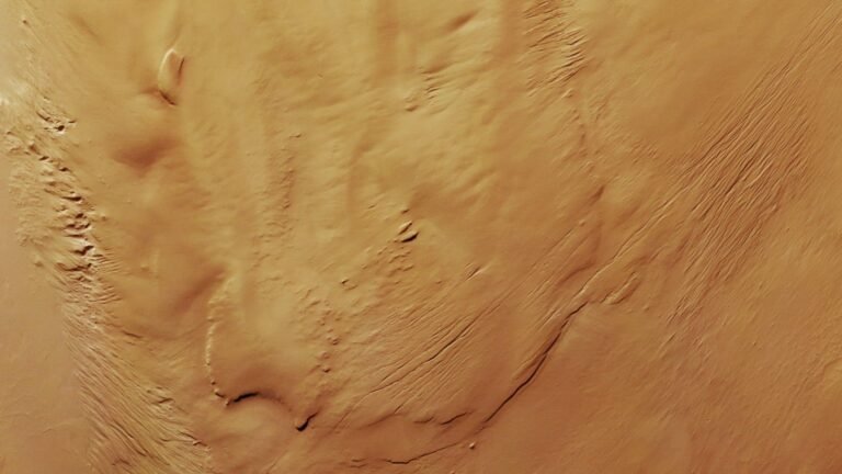 Windblown yardangs on Mars photo of the day for Oct. 15, 2026